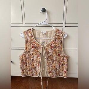 Madewell Reversible Tie-Front Vest Top